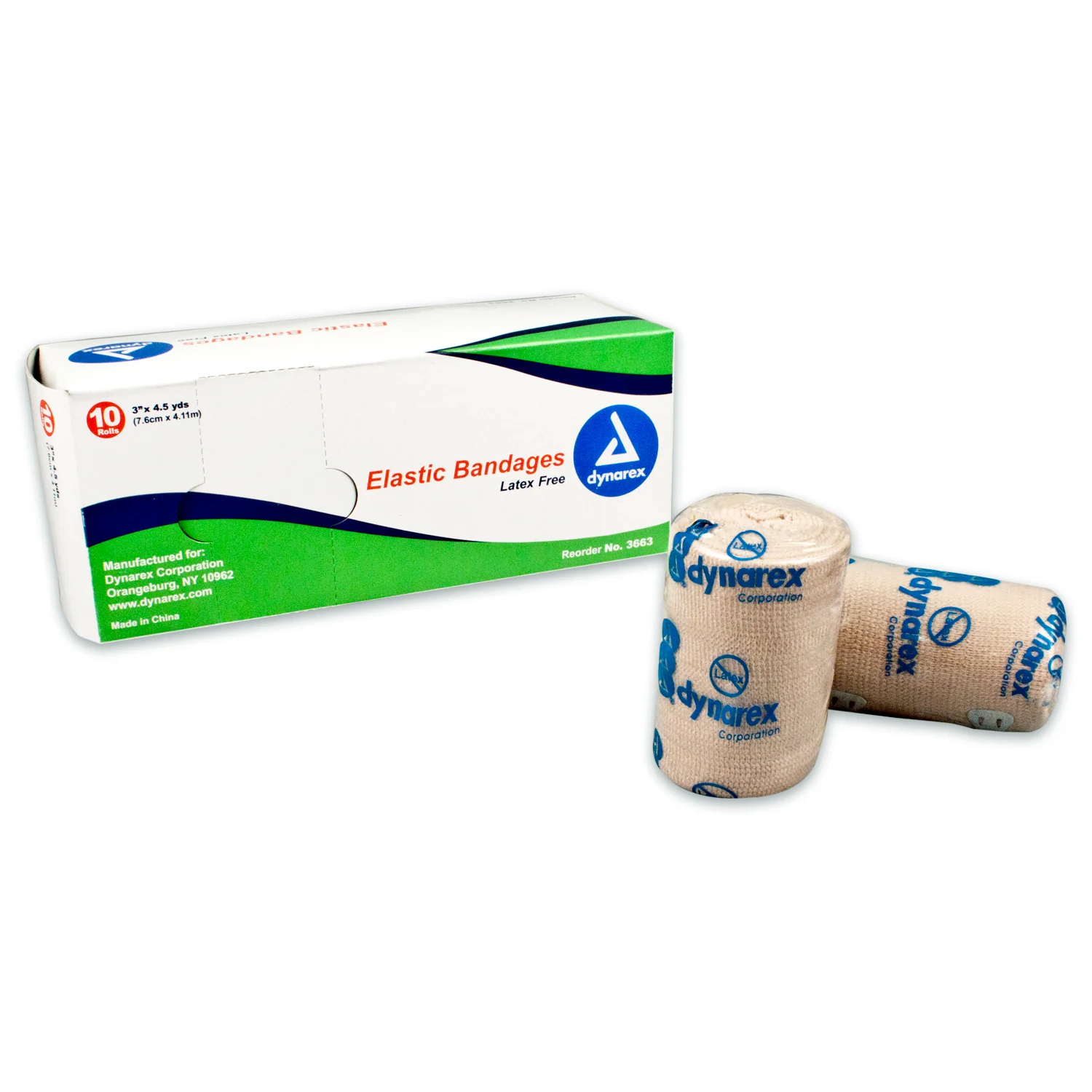 Dynarex 3663 Elastic Bandage, 1 Count