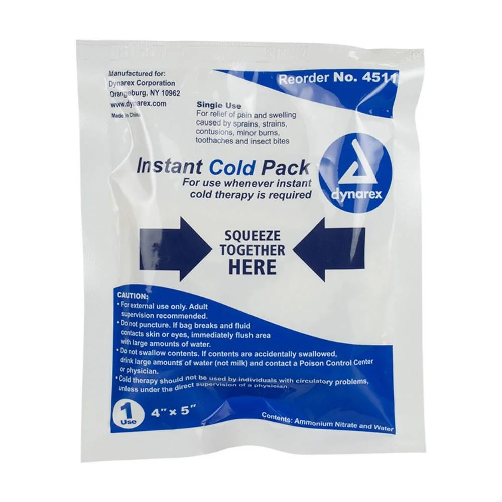 Dynarex 4511 Instant Cold Pack Case of 24 - Image 2