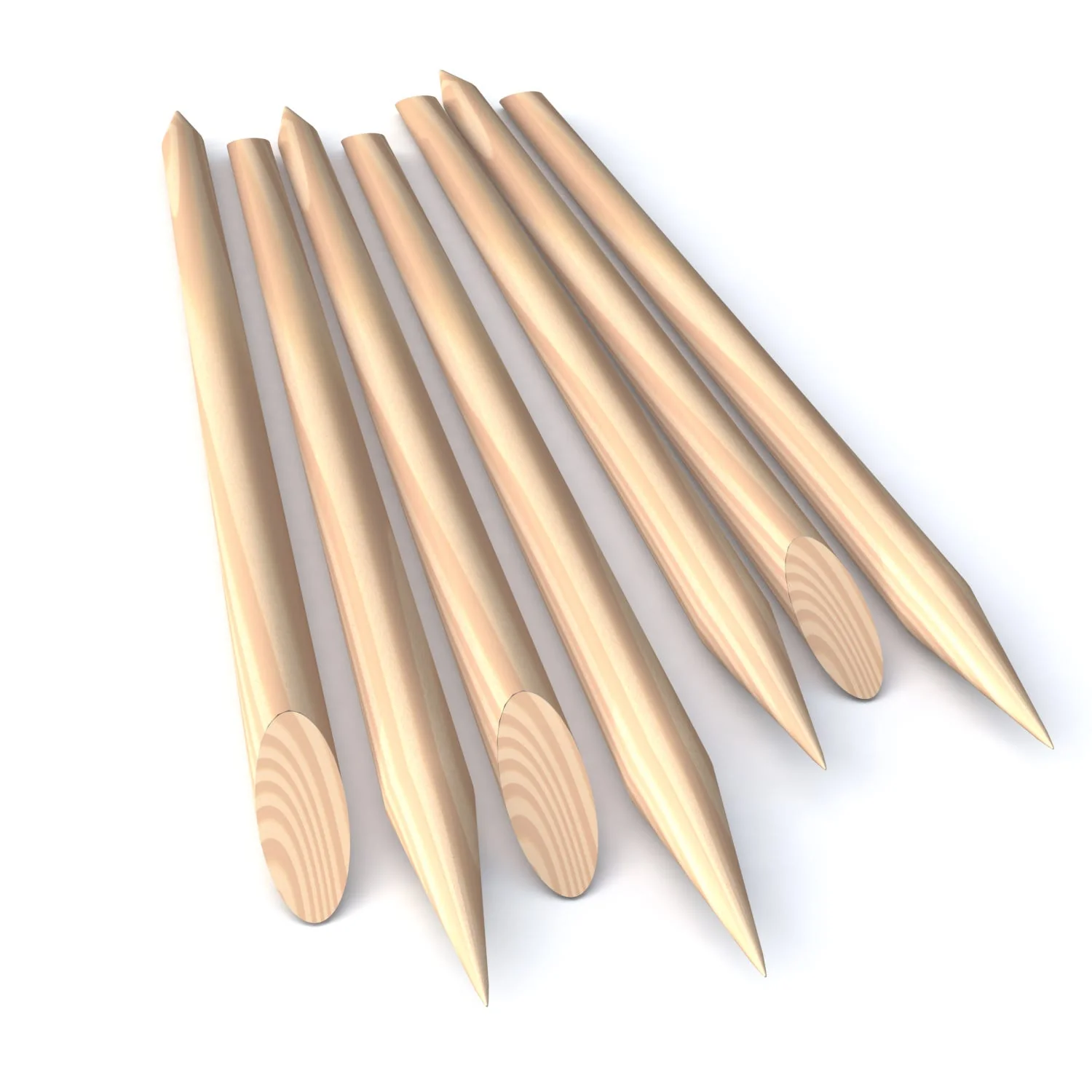 Dynarex Manicure Stick 4.5" Wood, Box of 144