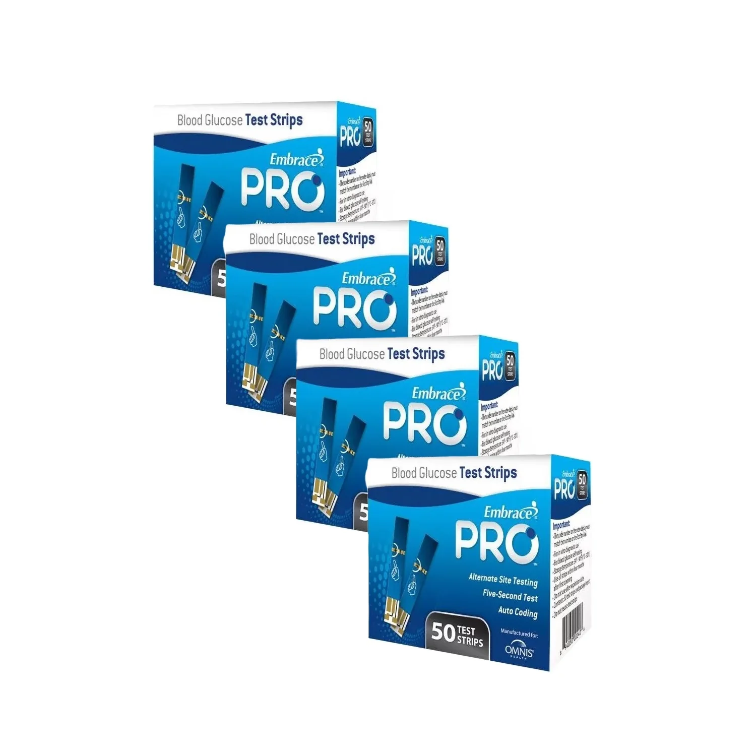 Embrace PRO Blood Glucose Test Strip - Image 3