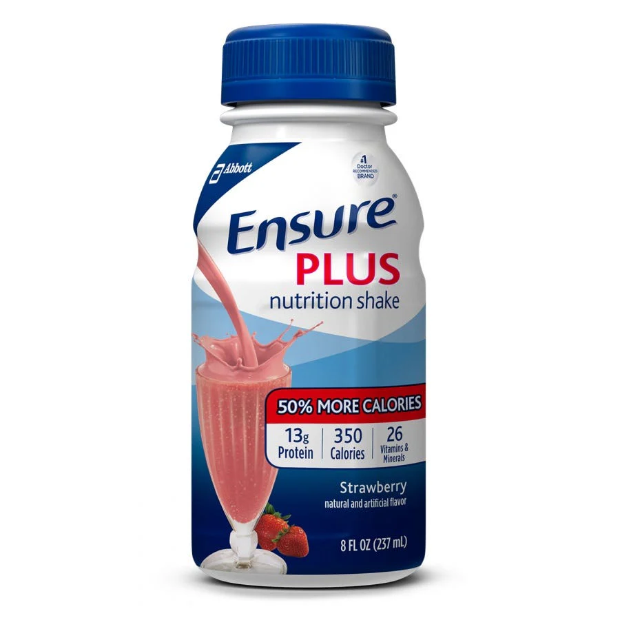 Ensure 57269 Ready-to-Drink Strawberry, Case of 24