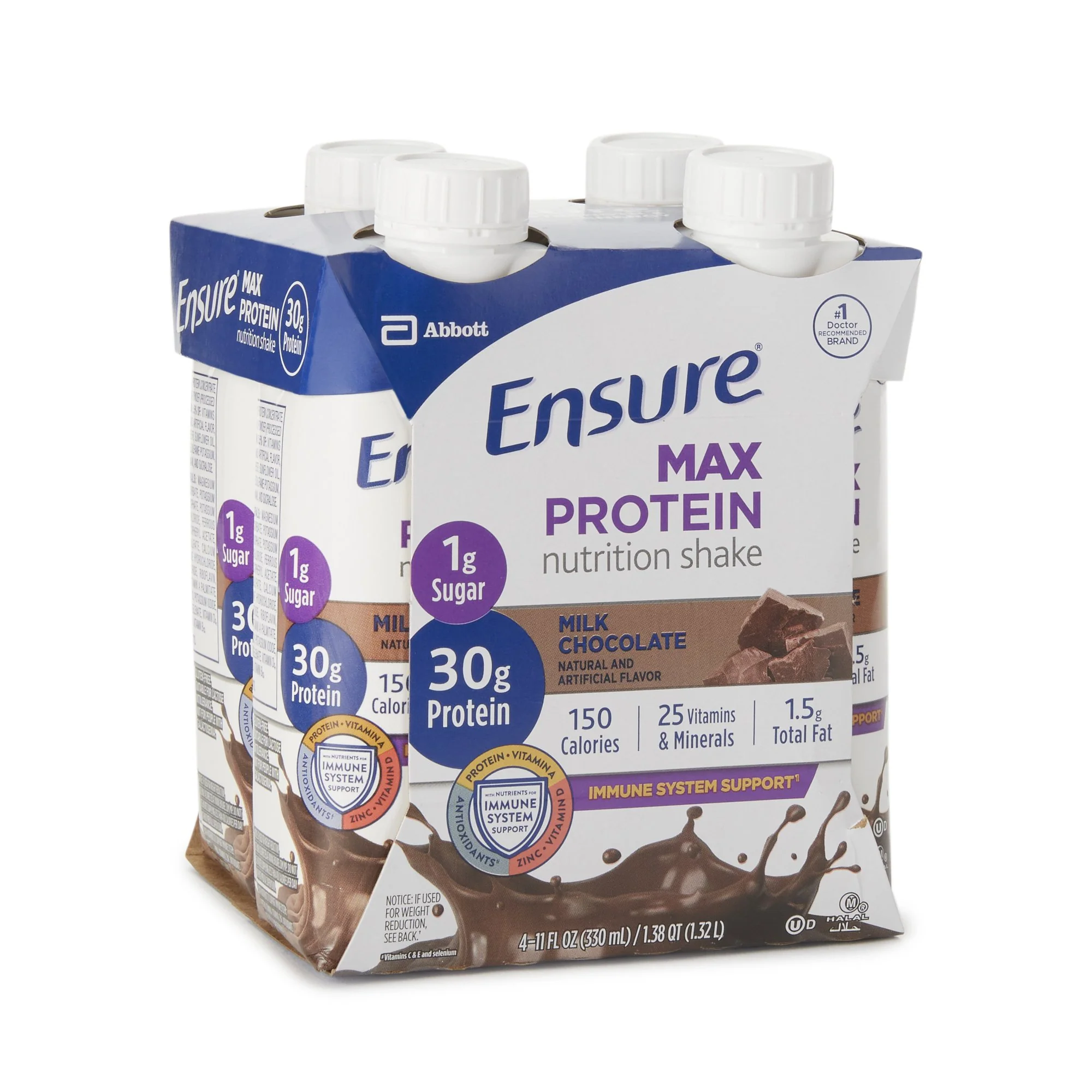 Ensure Max Protein Shake Oral Protein Supplement, 11 oz., Liquid, Reclosable Carton