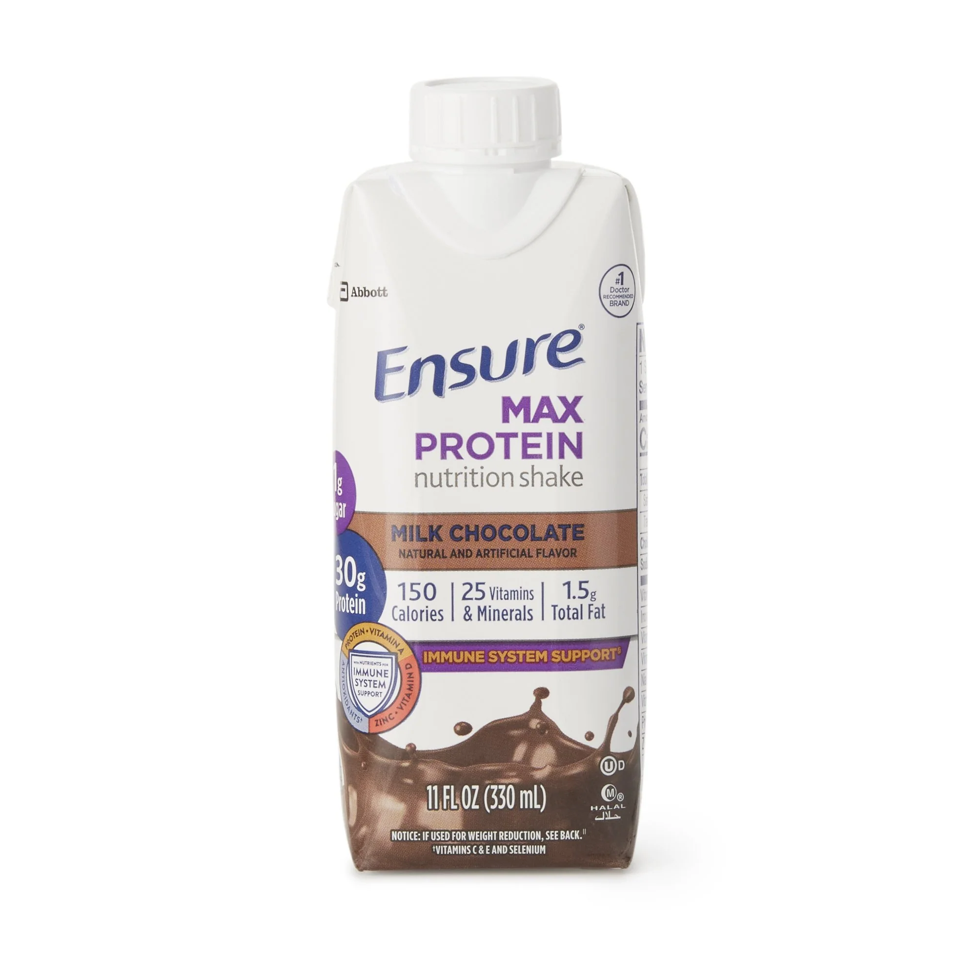 Ensure Max Protein Shake Oral Protein Supplement, 11 oz., Liquid, Reclosable Carton - Image 2