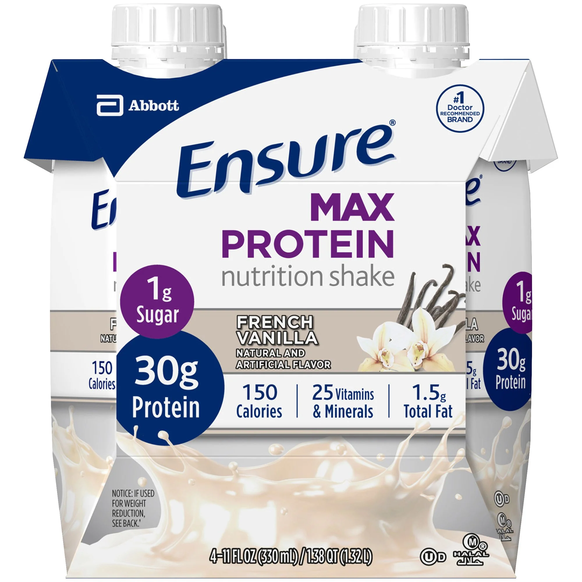 Ensure Max Protein Shake Oral Protein Supplement, 11 oz., Liquid, Reclosable Carton - Image 5