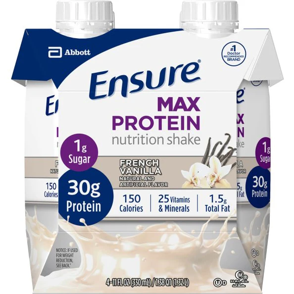 Ensure Max Protein Shake Oral Protein Supplement, 11 oz., Liquid, Reclosable Carton - Image 9