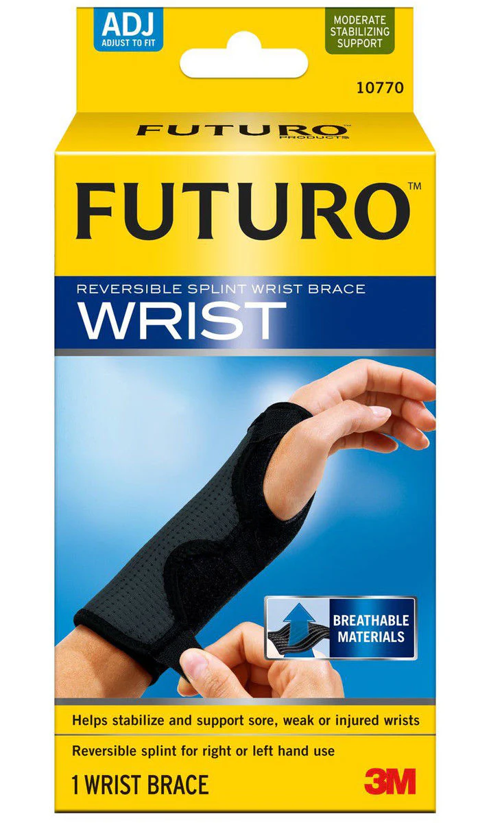 Futuro 10770EN Reversible Splint Wrist Brace, Box of 12