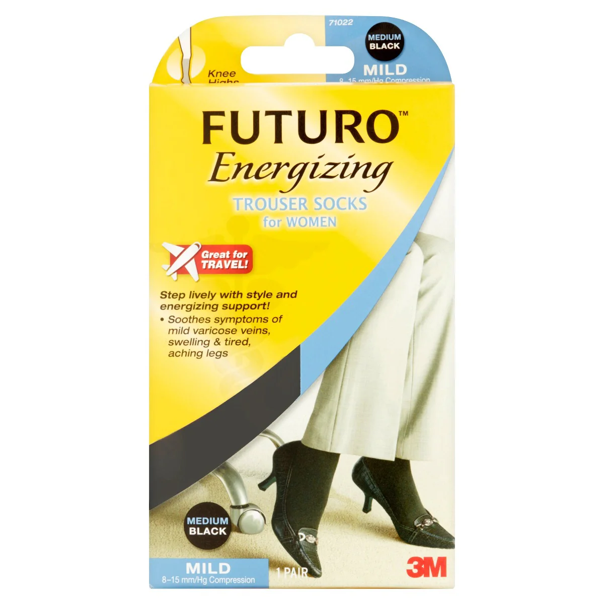 Futuro 71022EN Compression Socks, 1 Each - Image 2
