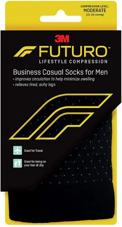 FUTURO Business Casual Socks 71046EN, Small, 1 Pair