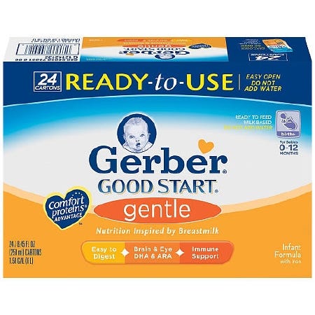 Gerber Good Start Infant Formula 8.45 oz. Tetra-Pak Ready to Use, 1 Count - Image 2