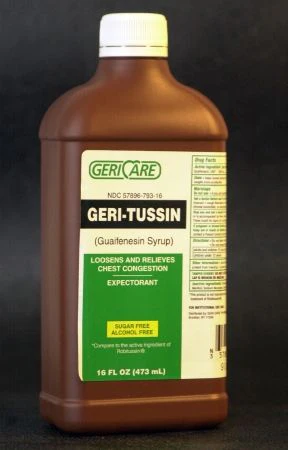 GERICARE 57896079316 Cough Relief Liquid Case of 12