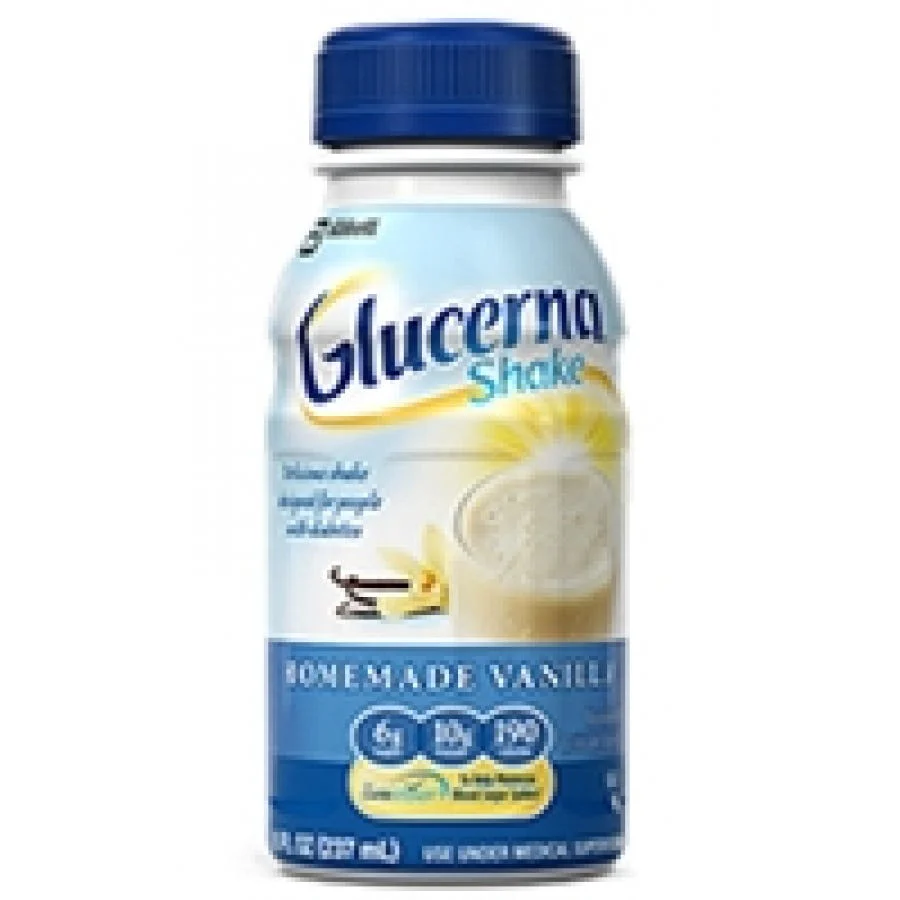 Glucerna Therapeutic Nutrition Shakes Homemade Vanilla, 8 fl oz Bottles - 1 Each