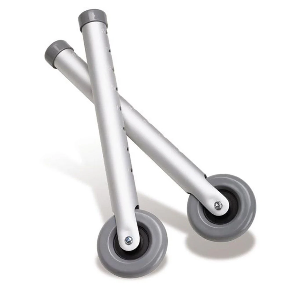 Guardian Fixed Wheel Foot Piece 3", Front Inline, 1 Pair - Image 2