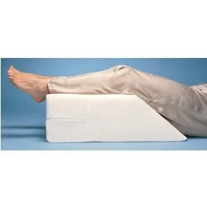 Hermell Products Elevating Leg Rest with Polycotton Cover: White, 20" x 26" x 8", 1 Count - Image 2