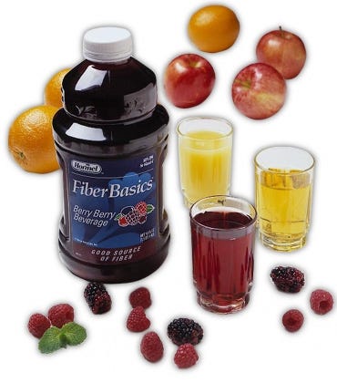 Hormel FiberBasics Oral Fiber Supplement Berry 48 oz. Bottle Ready to Use, Case of 6