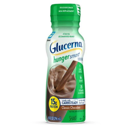 Hunger Smart Shake 68604, Rich Chocolate Flavor Liquid, 10 oz. Bottle, Case of 24