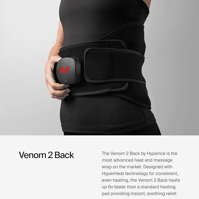 Hyperice Venom 2 Heat and Massage Therapy Wrap Back One Size Fits Most, 1 Each - Image 4