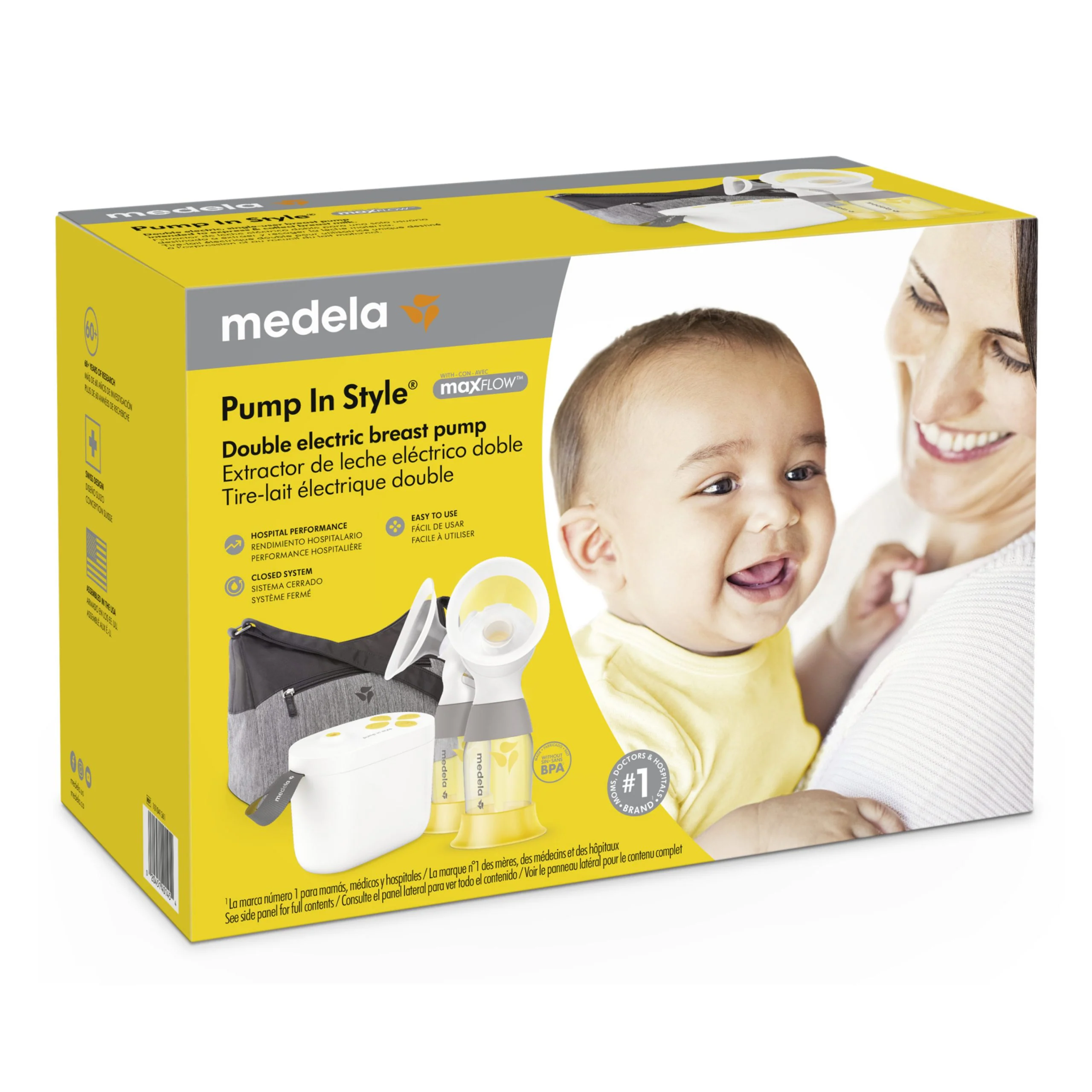 In Style with MaxFlow Double Electric Breast Pump Kit Pump, 1 Each - Image 2