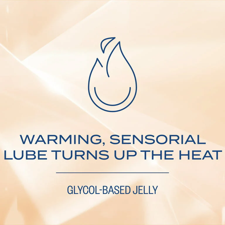 K-Y Warming Jelly Lube, Sensorial Personal Lubricant, Glycol Based Formula, Safe to Use with Latex Condoms, For Men, Women and Couples, 2.5 FL OZ - Image 2