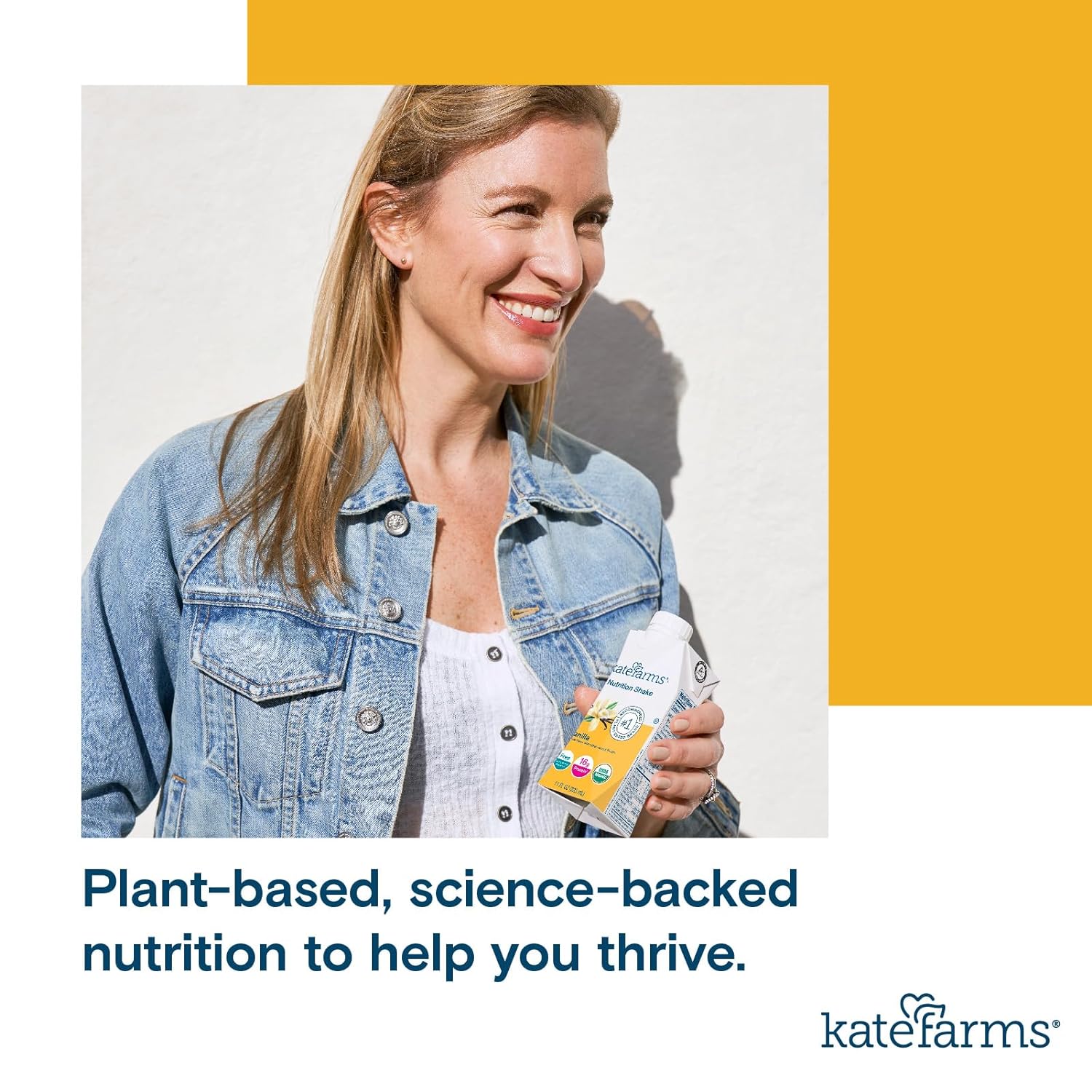 Kate Farms Organic Plant Based Nutrition Shake, Vanilla, Chocolate, and Coffee Flavors, 16g protein, 27 Vitamins and Minerals, Meal Replacement, Protein Shake, Gluten Free, Non-GMO, 11 oz, 11 FL Oz, Pack of 12 or 1 Each - Image 27
