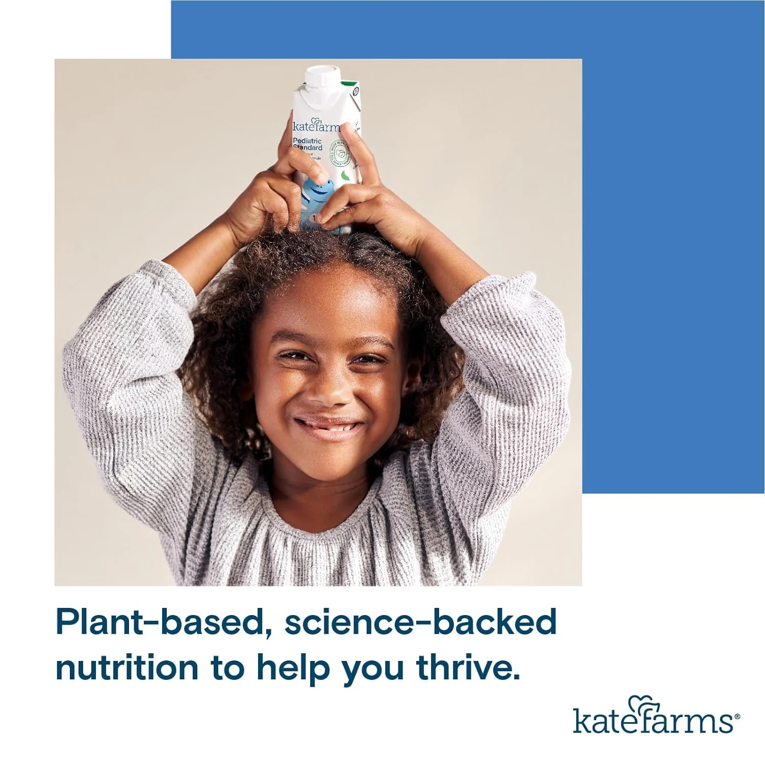 Kate Farms Pediatric Standard 1.2 Formula, Vanilla and Chocolate Flavors, Sole Source Nutrition, Nutritional Supplement Drinks, Feeding Tube Meals, Protein Shakes for Kids, 8.45 FL Oz, Pack of 12 or 1 Each - Image 19