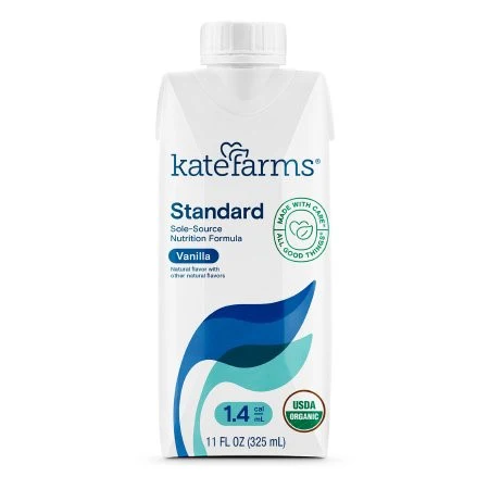 Kate Farms Adult Standard 1.4 Formula, Chocolate, Vanilla, and Plain Flavors, Sole Source Nutrition, Meal-Replacement Shake or Supplemental Drink, Complete Vegan Protein Shake, 11 FL Oz, Pack of 12 or 1 Each - Image 20