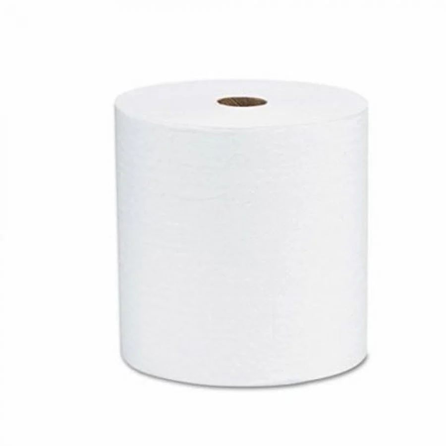 Kimberly Clark Scott Hard Roll Towels: White, 8" x 800 ft., 12 Count - Image 2