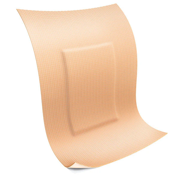 Leukoplast Adhesive Strip Elastic 2 X 3 Inch Cross-Elastic Material Rectangle Tan Sterile, Box of 50 - Image 2