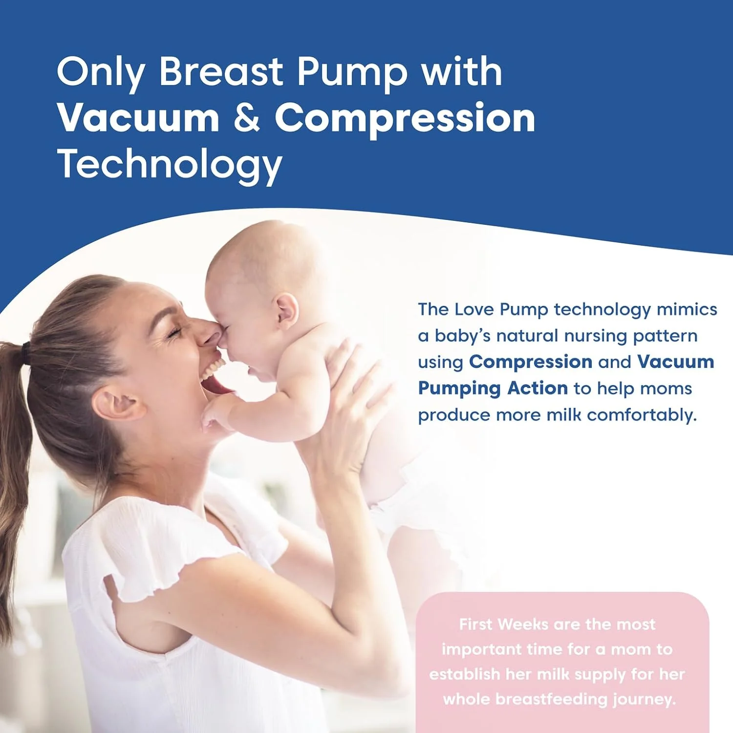 Limerick Love Manual Hand Pump, Easy-to-Use, Includes ComforTouch Silicone Breast Cup, BPA-Free Bottle, Silicone Gaskets, Portable - Image 7