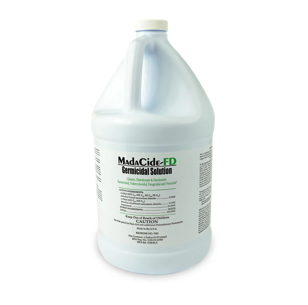 MadaCide-FD 7021 Surface Disinfectant Cleaner, Case of 4