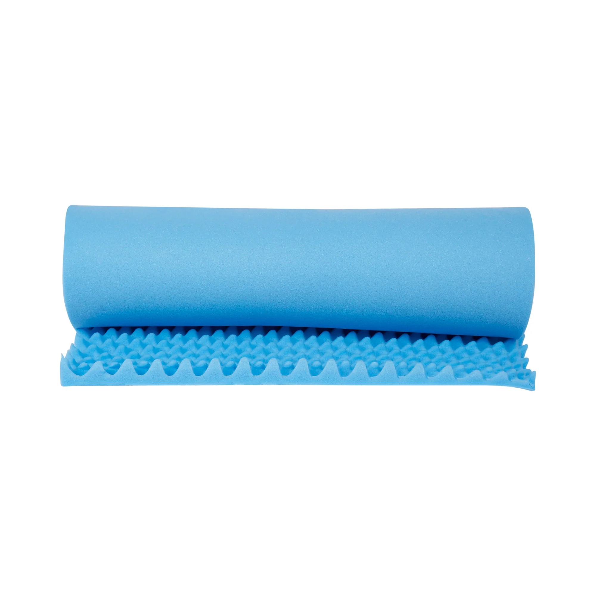 McKesson 136-28520 Mattress Overlay, Convoluted Foam, 72 L X 33 W X 4 H Inch, Blue, 1 Each - Image 2