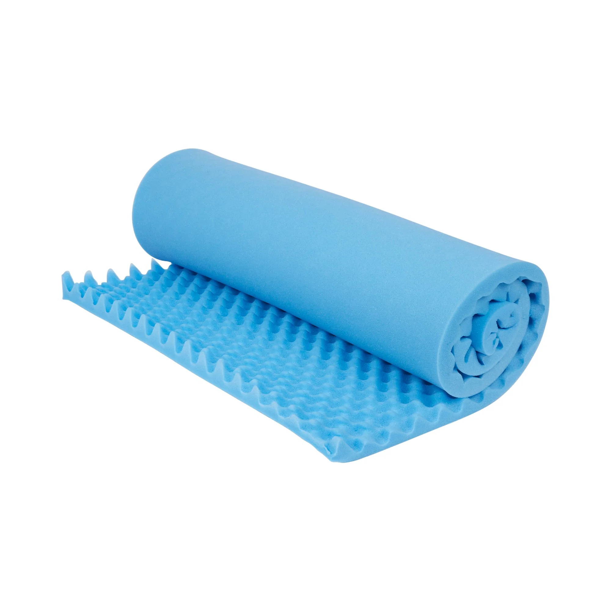 McKesson 136-28520 Mattress Overlay, Convoluted Foam, 72 L X 33 W X 4 H Inch, Blue, 1 Each - Image 3