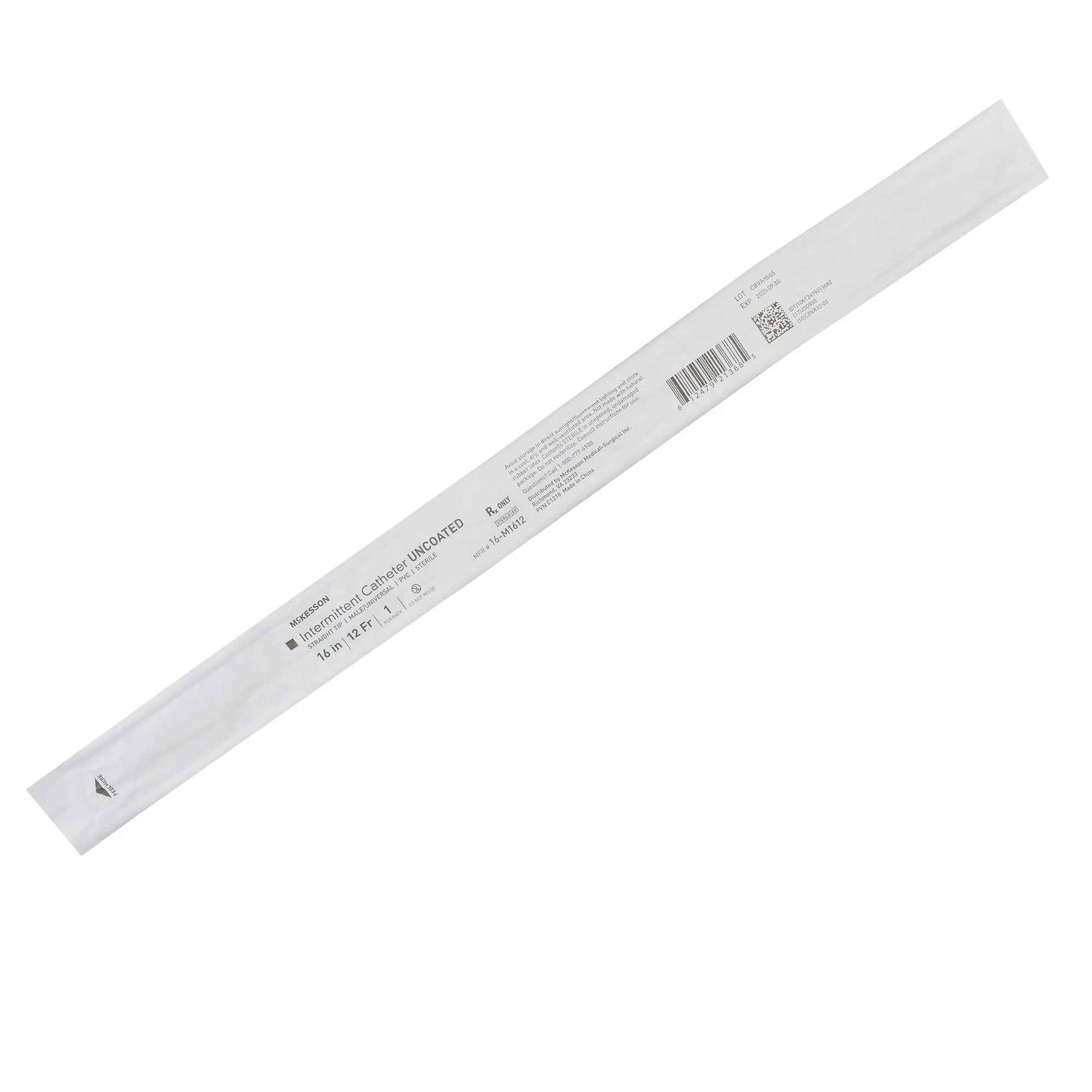 McKesson 16-M1612 Urethral Catheter Box of 30 - Image 2