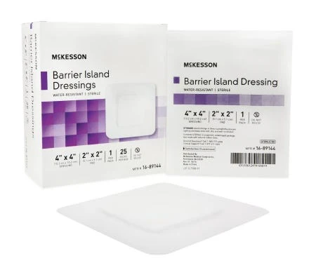Mckesson 1689144 Composite Barrier Island Dressing. 1 count - Image 2
