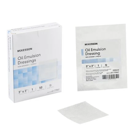 Mckesson 61-77041 Oil Emulsion Impregnated Dressing. Case of 600