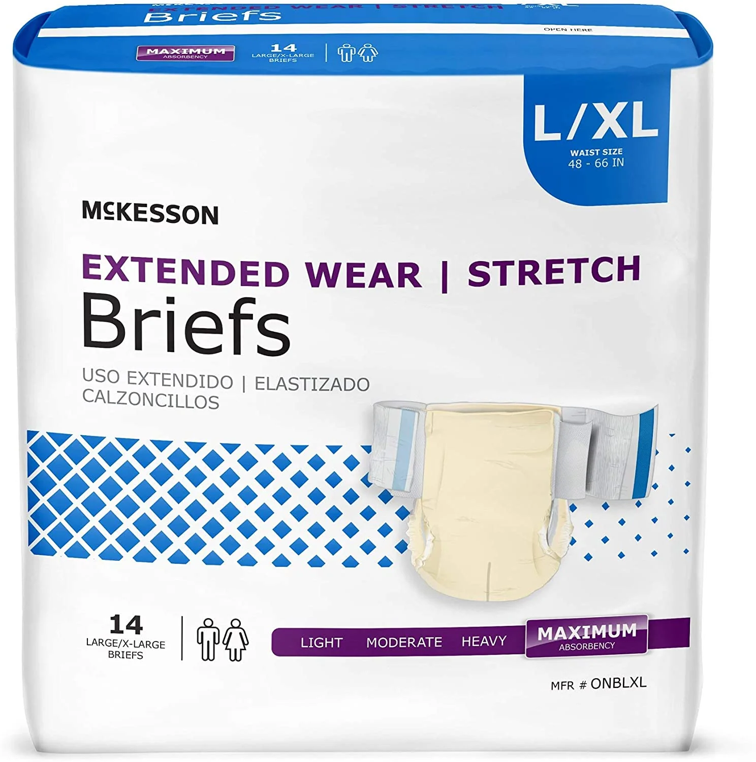 McKesson Extended Wear Brief