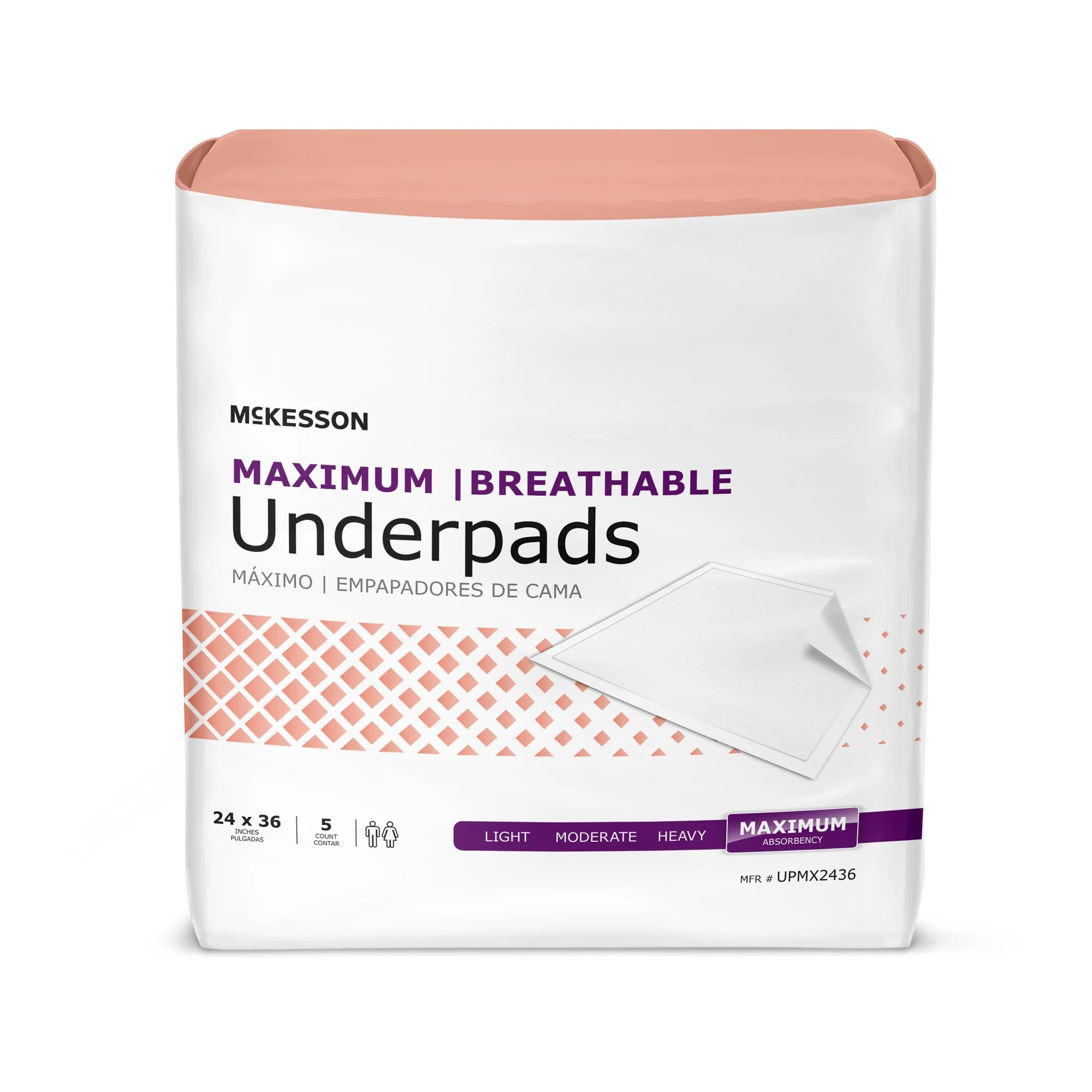 McKesson Maximum Breathable Underpad - Image 3
