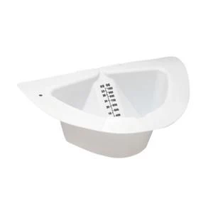 Medegen Deluxe Specimen Pan, Black, Graduated, 1 Count