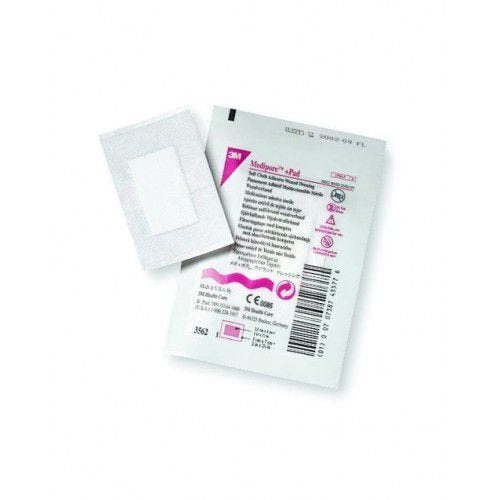 Medipore Plus Pad 3573 Adhesive Wound Dressing Box of 25 - Image 2