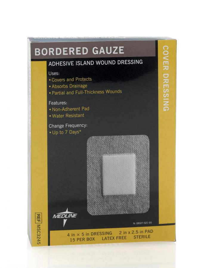 Medline MSC3245 Adhesive Dressing box of 15 - Image 2