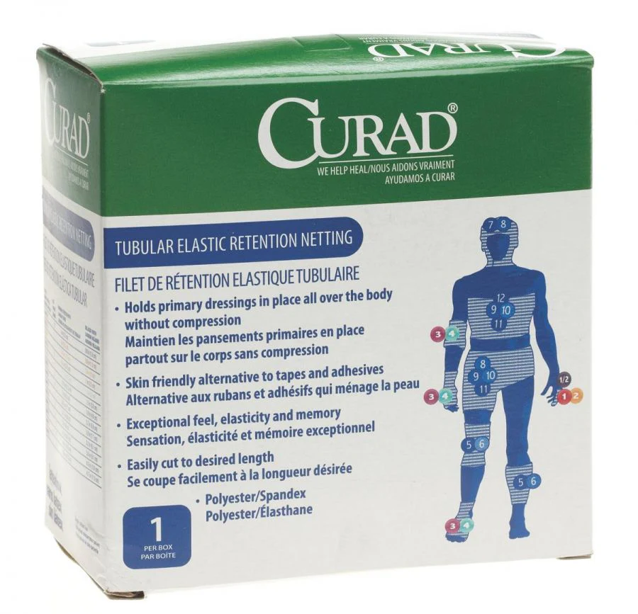 Medline NONNET05 Tubular Retainer Elastic-net Dressing, 1 Each