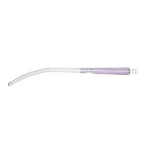 Medline Suction Yankauer with Flange Tip and Standard Cap, with Vent, Flexible Rigid