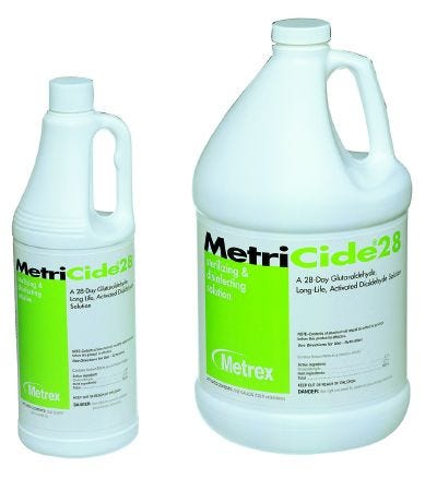 Metricide 28 High-Level Disinfectant: 1 Count, 32 oz Bottle, Unscented