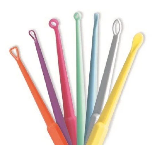 MicroLoop Ear Curette Single End 3 mm Straight Round Loop, Box of 1