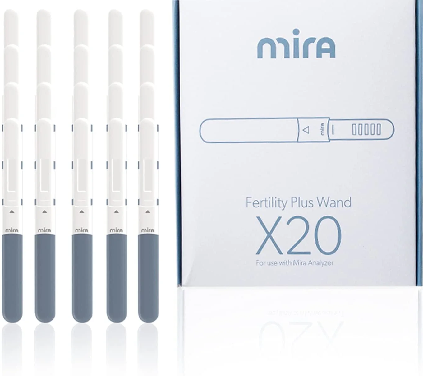 Mira Fertility Replacement Test Wands, Multiple Hormones Testing Options, 20 Individually Packaged, Single-Use - Image 11