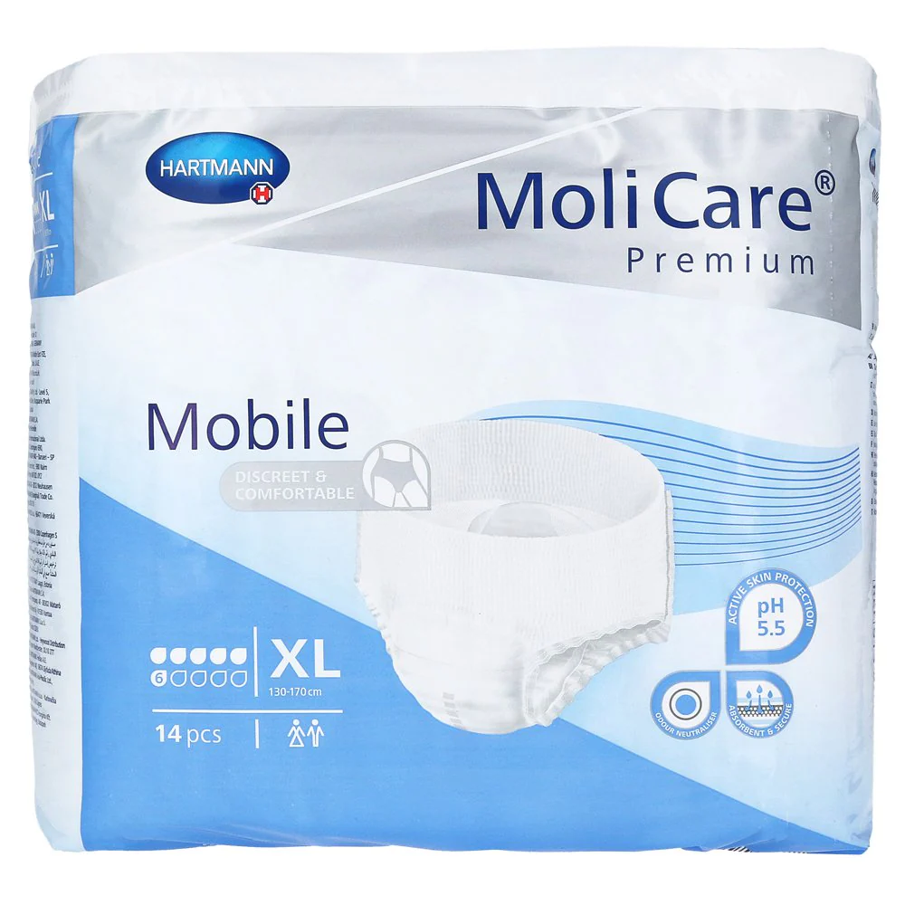 MoliCare 915834 Disposable Protective Underwear, Case of 56 - Image 2