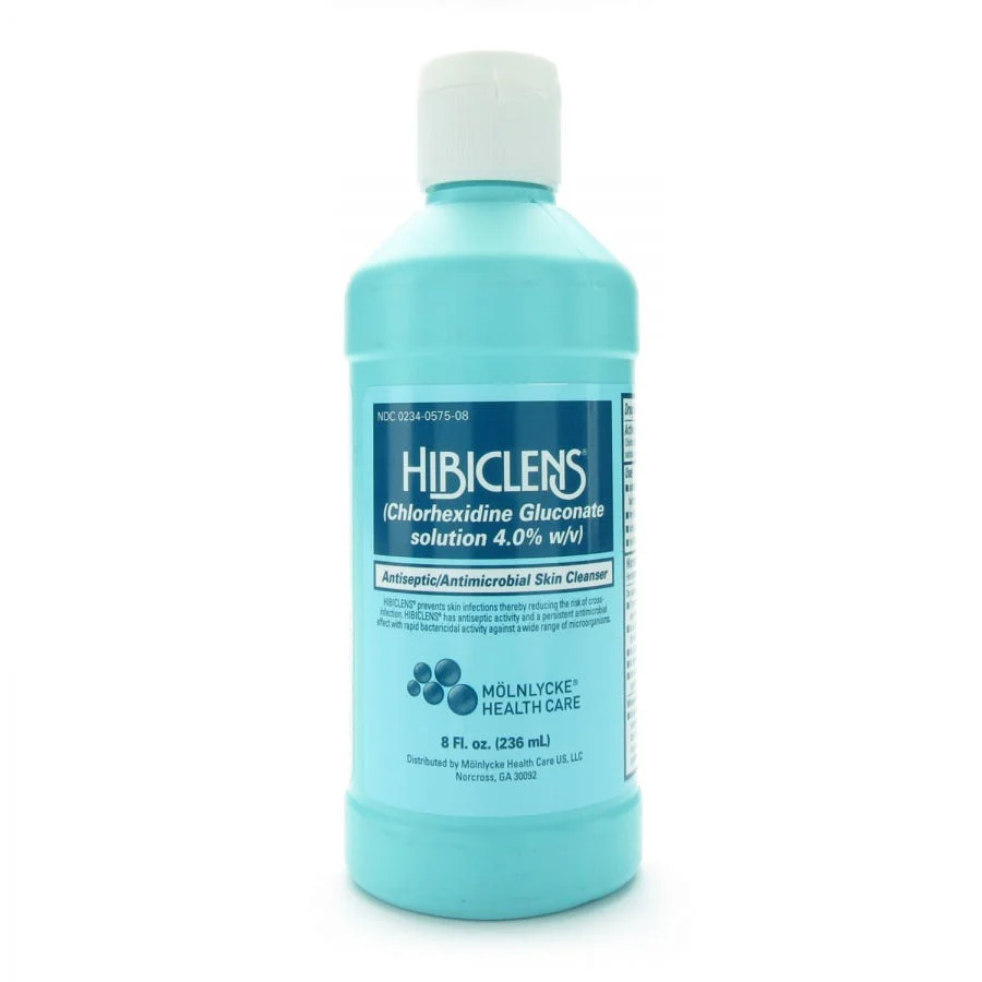 Molnlycke Hibiclens CHG Skin Cleanser: 8 oz, 1 Count