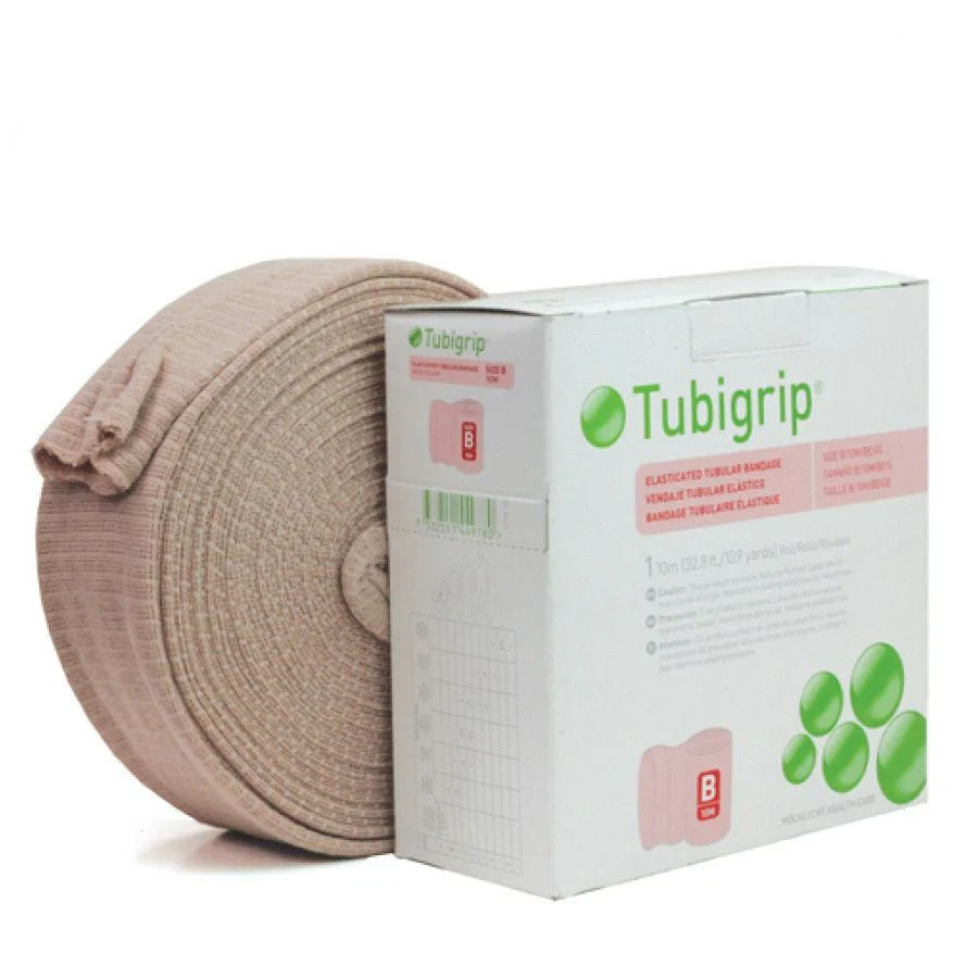Molnlycke Tubigrip Elasticated Tubular Bandage: Natural, Size D, 10 Yds, 1 Count - Image 2