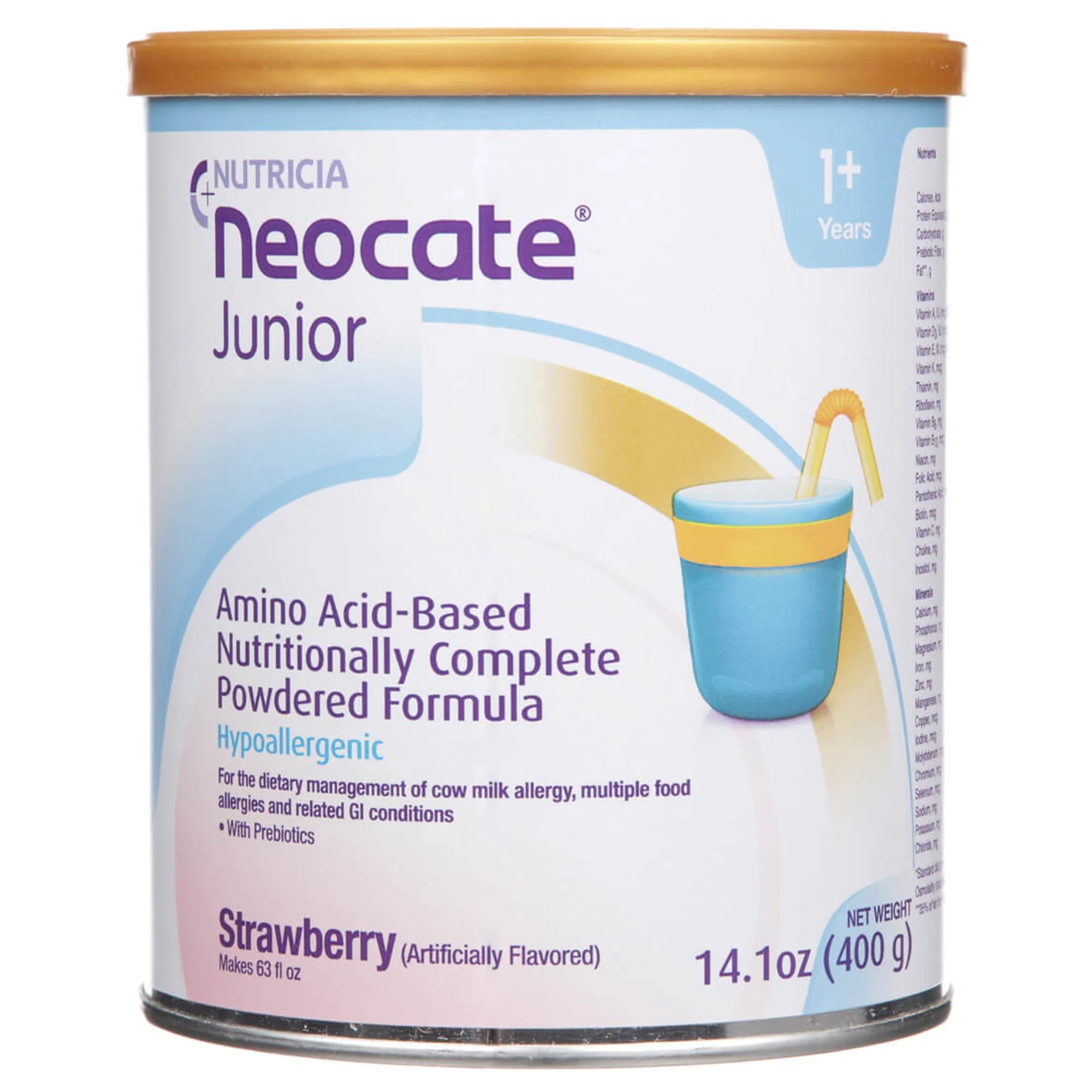 Neocate Junior with Prebiotics Powder, 14.1 Ounce Can
