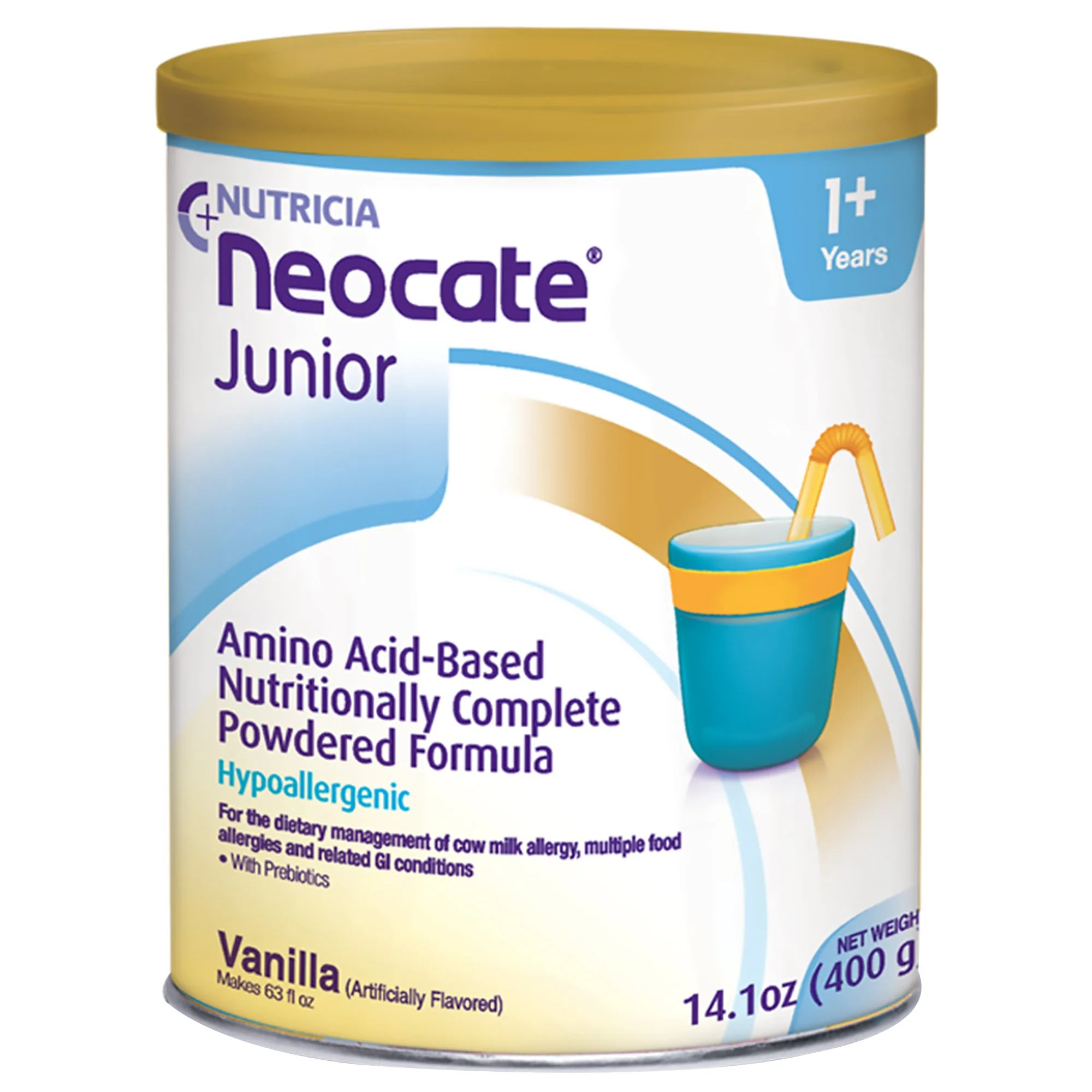 Neocate Junior with Prebiotics Powder, 14.1 Ounce Can - Image 2