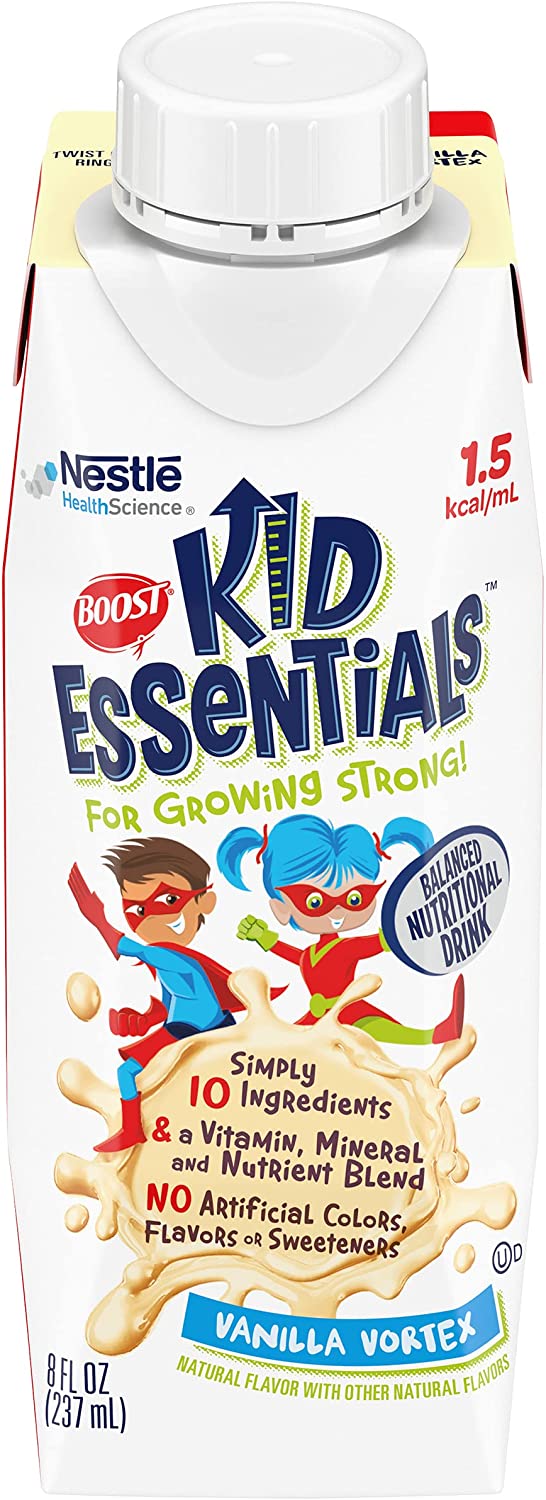 Boost Kid Essentials 1.5 Balanced Nutritional Drink for Children, 8 fl oz. Carton